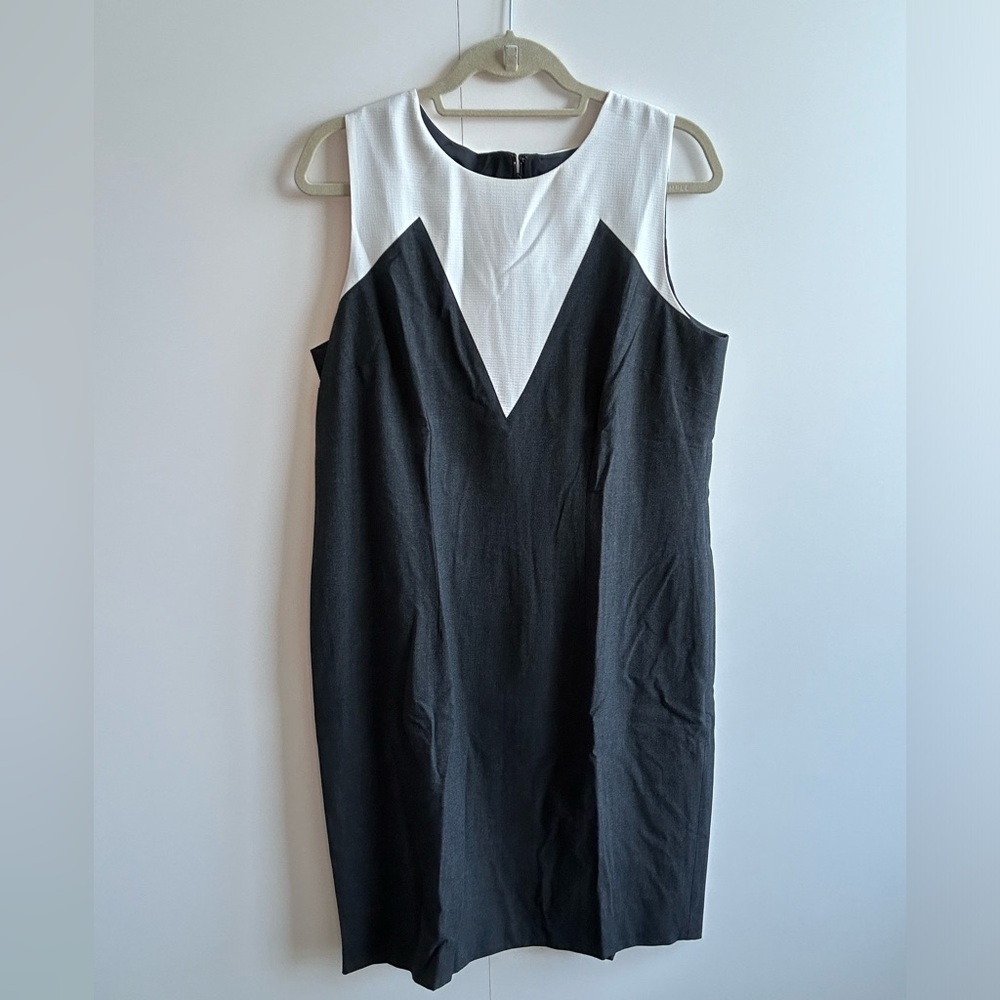 Sleeveless Ann Taylor work dress